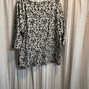 Leopard Print Women's Top
